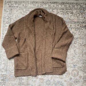 Abercrombie & Fitch Cozy Brown Cardigan
